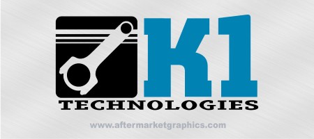 K1 Technologies Decals - Pair (2 pieces)